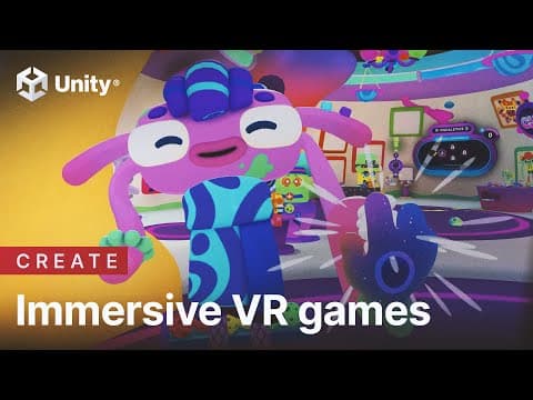 使用 Unity 制作的沉浸式 XR 游戏