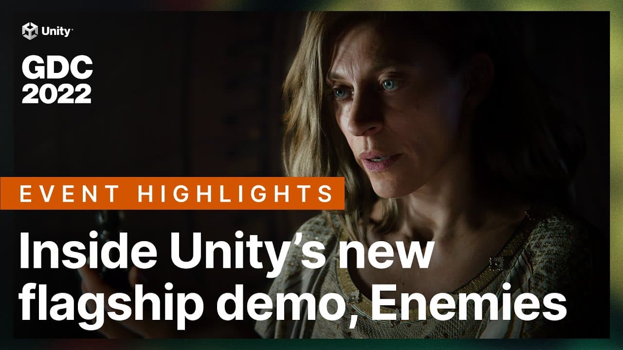 A nova demonstração principal do Unity, Enemies