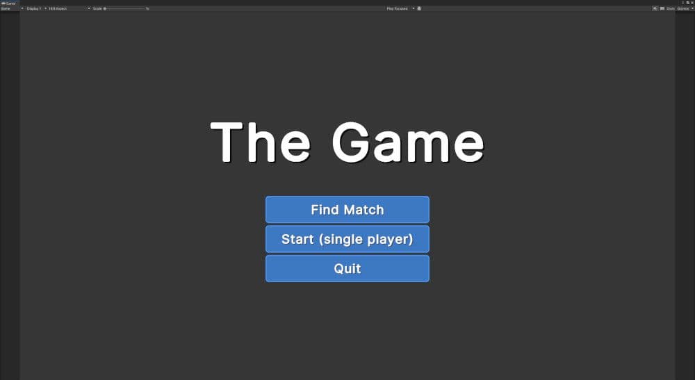 Modelo de Multiplayer Competitivo em Pequena Escala