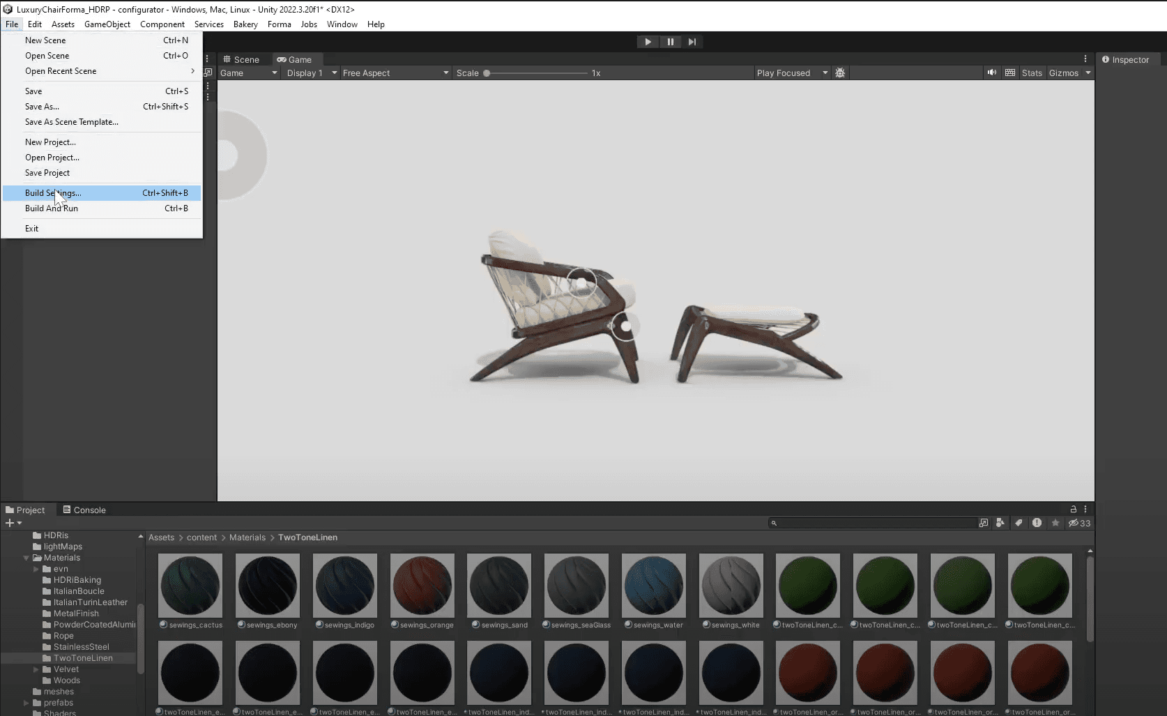 Unity Industry product walkthrough