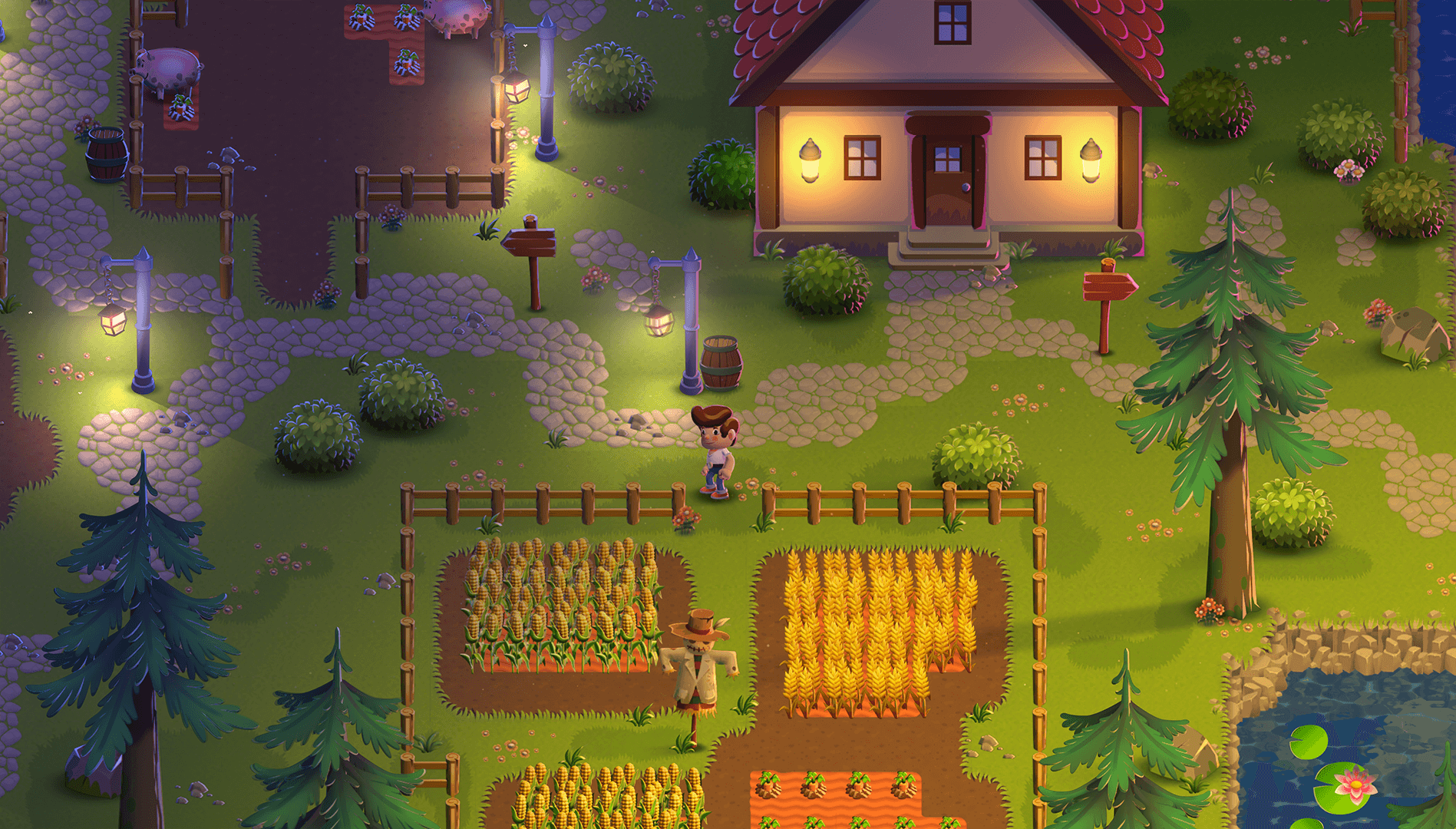 Happy Harvest - 2D-Beispielprojekt